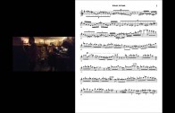 Chad Lefkowitz-Brown saxophone transcription on Straight no Chaser